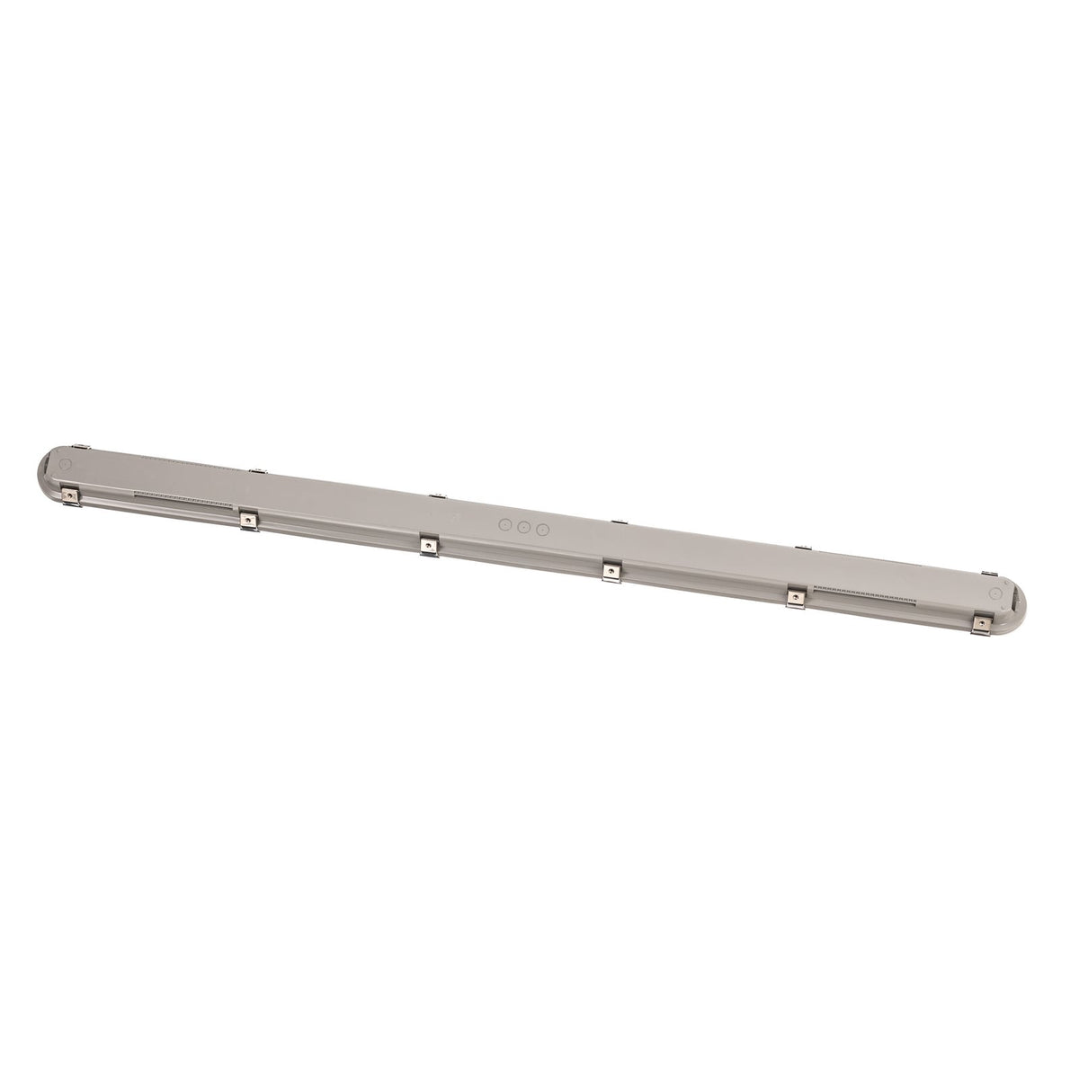 LED fuktroms-armatur Humid One 149 cm 51W IP65 grå side