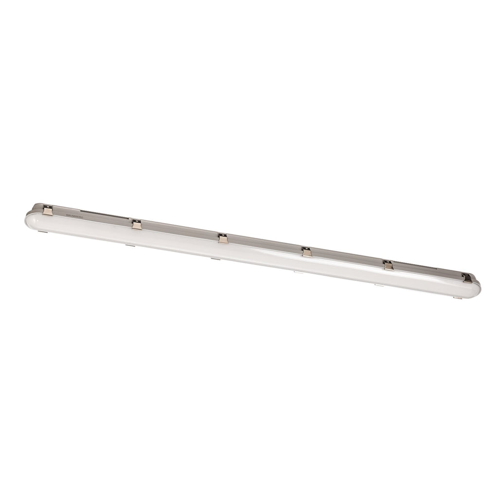 LED fuktroms-armatur Humid One 149 cm 51W IP65 grå installasjon