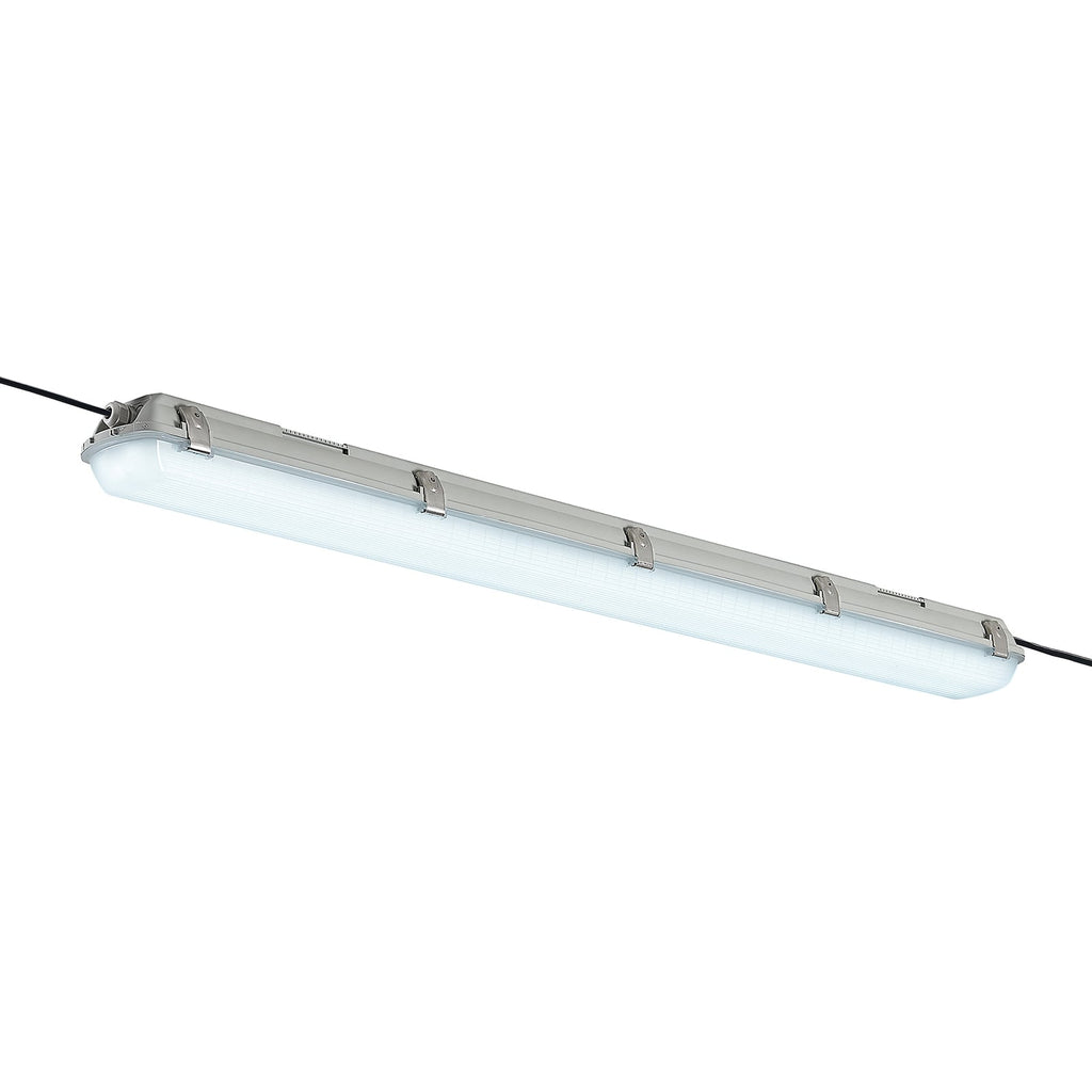 LED fuktroms-armatur Rao 121,5 cm 34W IP65 hvit sidebilde