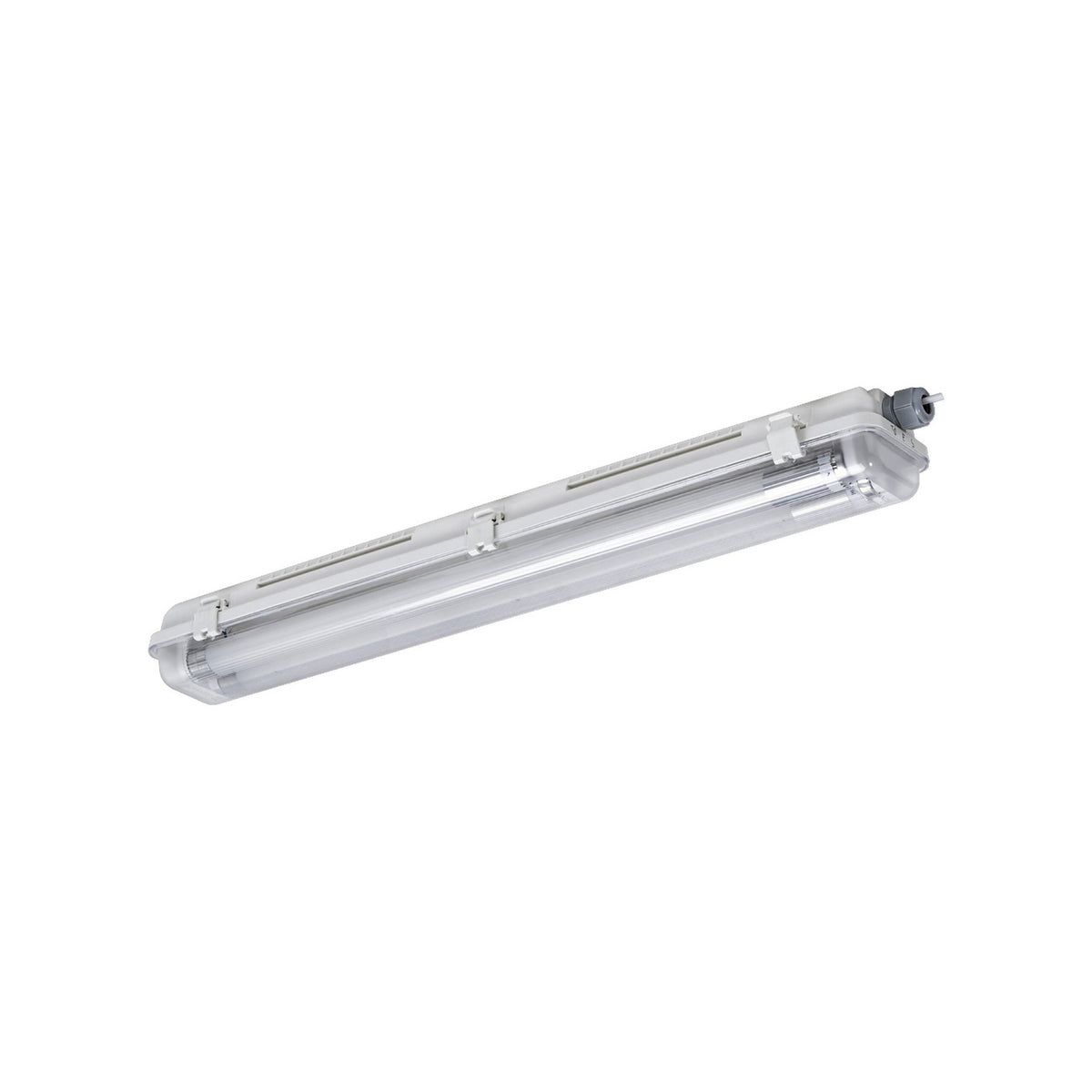 LED fuktroms-armatur SUBMARINE PCR 68 cm 2x G13 T8 IP65 OSRAM bakside