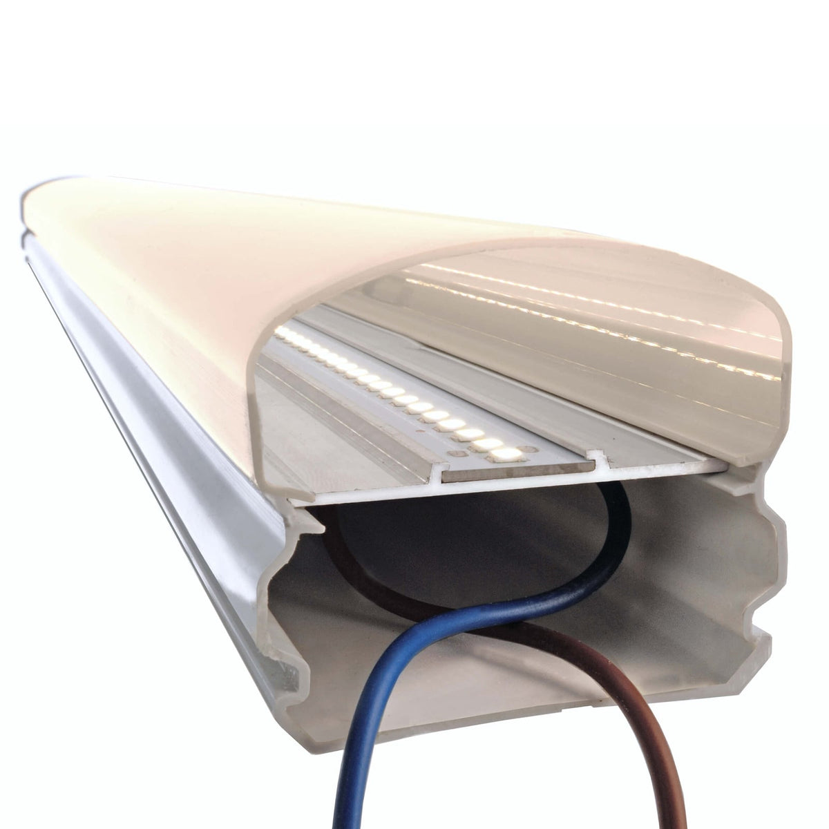 LED fuktroms-armatur Tri Proof 129,6 cm 34,4W IP65 detalj
