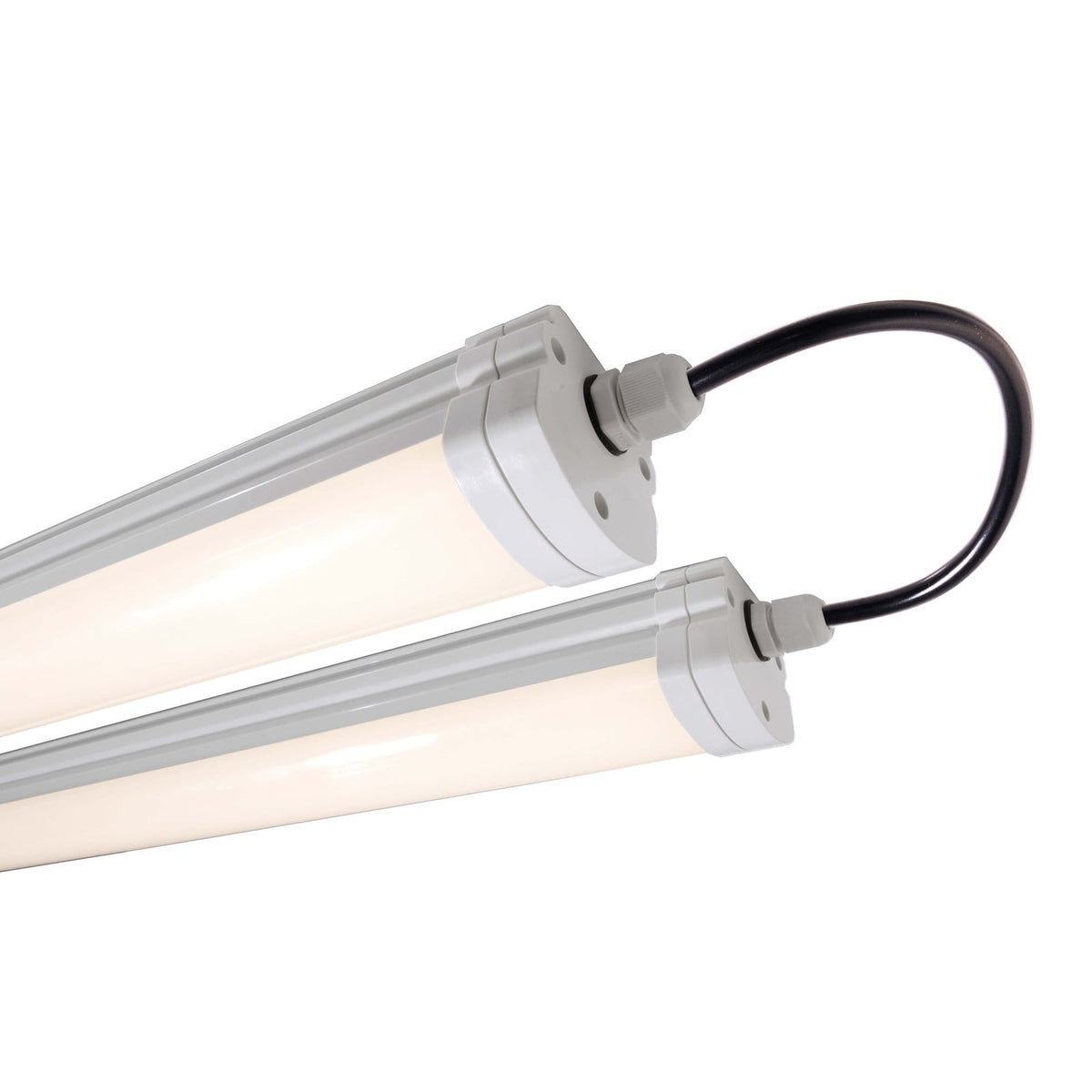 LED fuktroms-armatur Tri Proof 129,6 cm 34,4W IP65 nærbilde av lys
