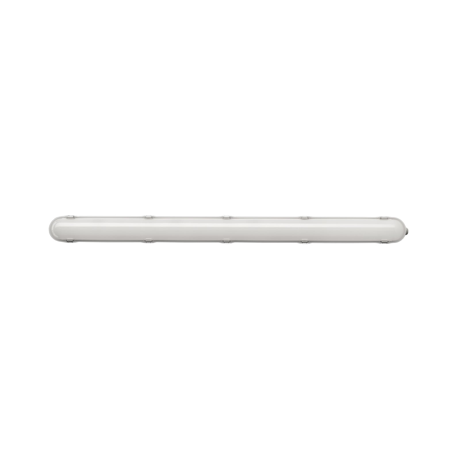 Montert LED fuktroms armatur Tri Proof 151 cm 30W 4000K IP65 i verksted