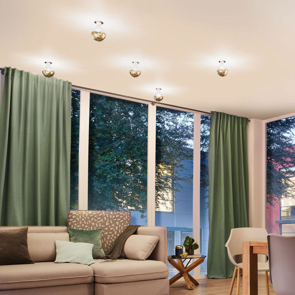 Nærbilde av LED-filament i LED-globepære E27 G125 6,5W 2700K Paulmann