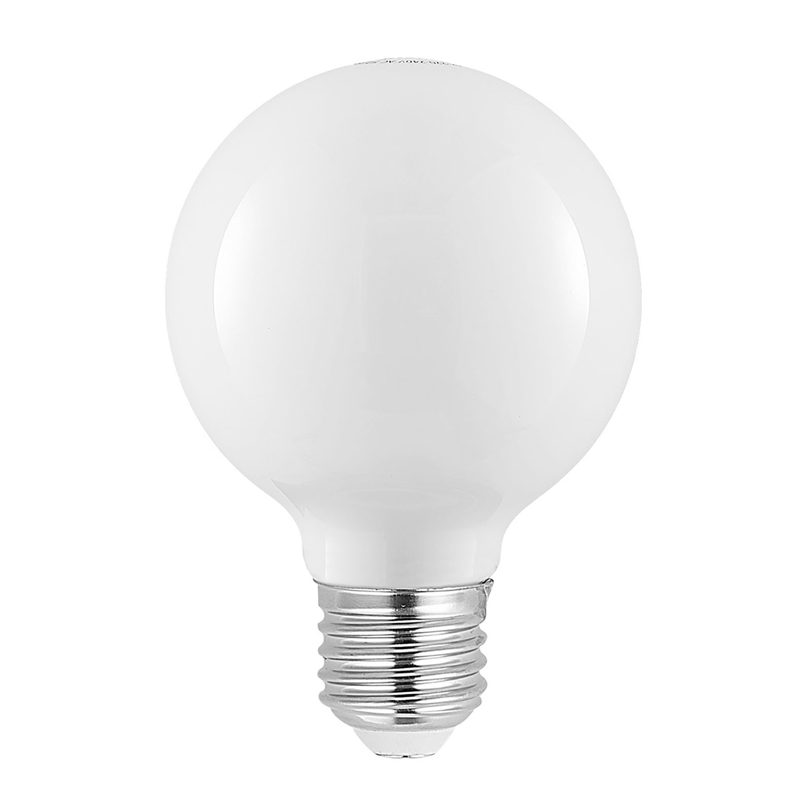 LED-globepære E27 G80 4W 2700K dimbar opal Arcchio forfra