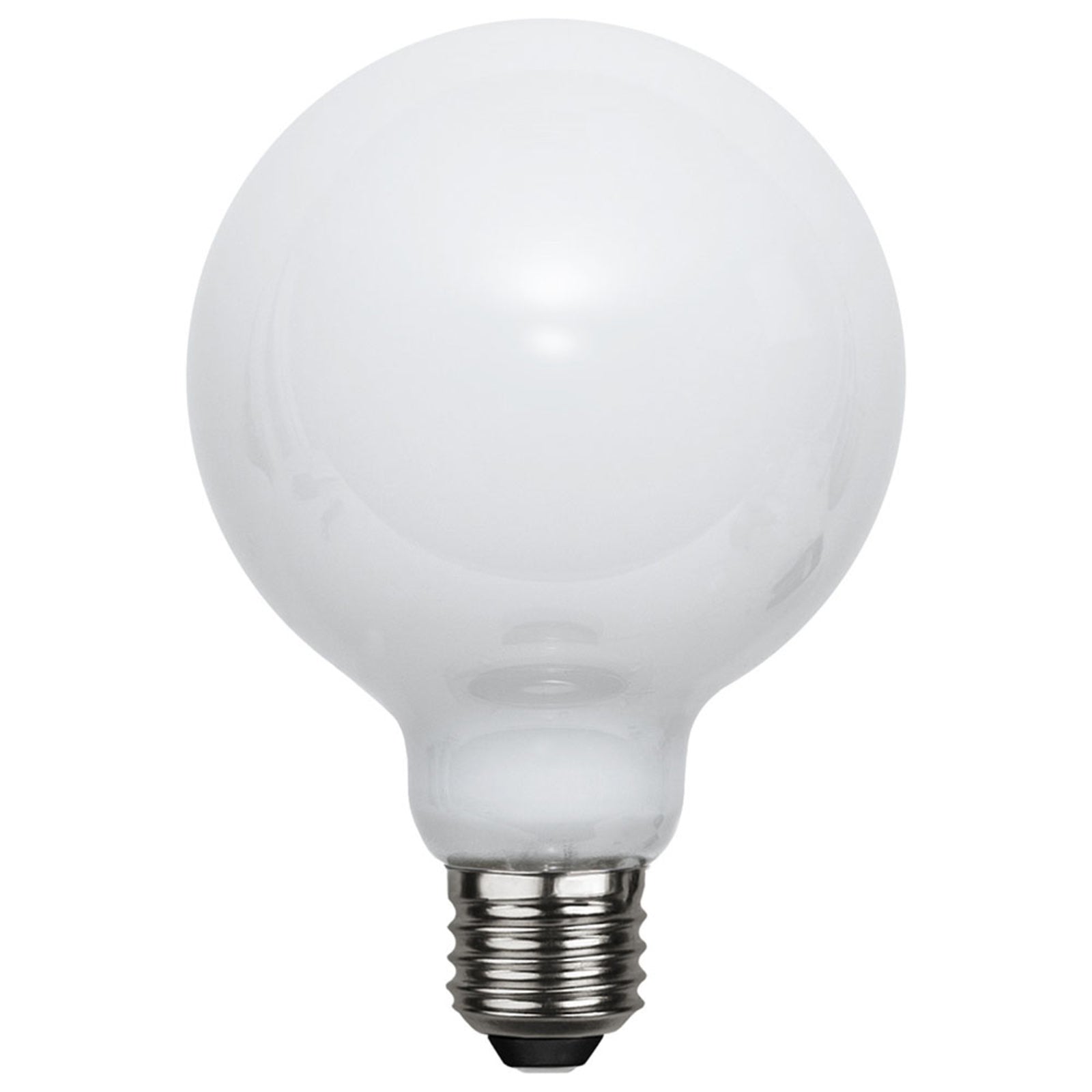 LED-globepære E27 G95 7,5W 2700K dimbar opal 3-stegs - STAR TRADING nærbilde
