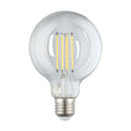 LED-globepære E27 G95 smart filament 6W 2700K klar forfra