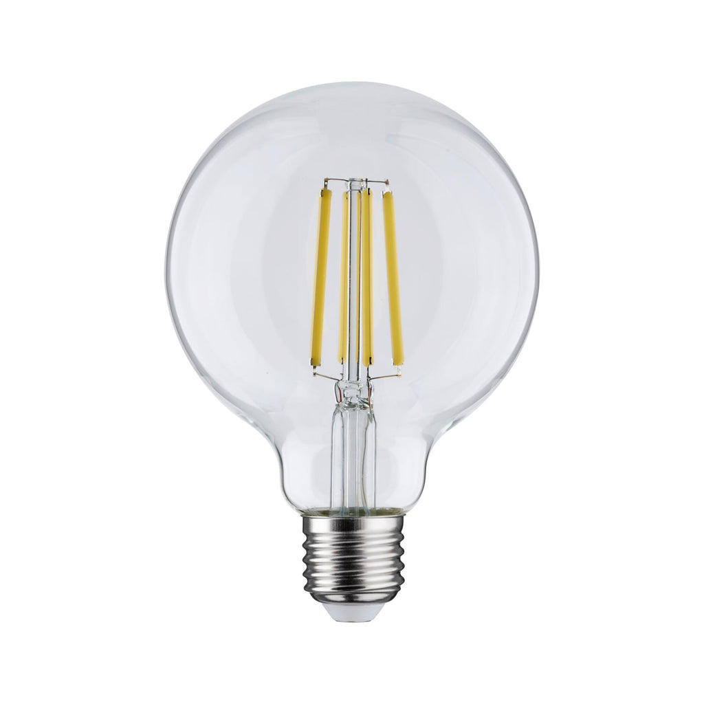 LED globepære Eco-Line E27 4W 840lm 4000K filament klar - Paulmann forfra