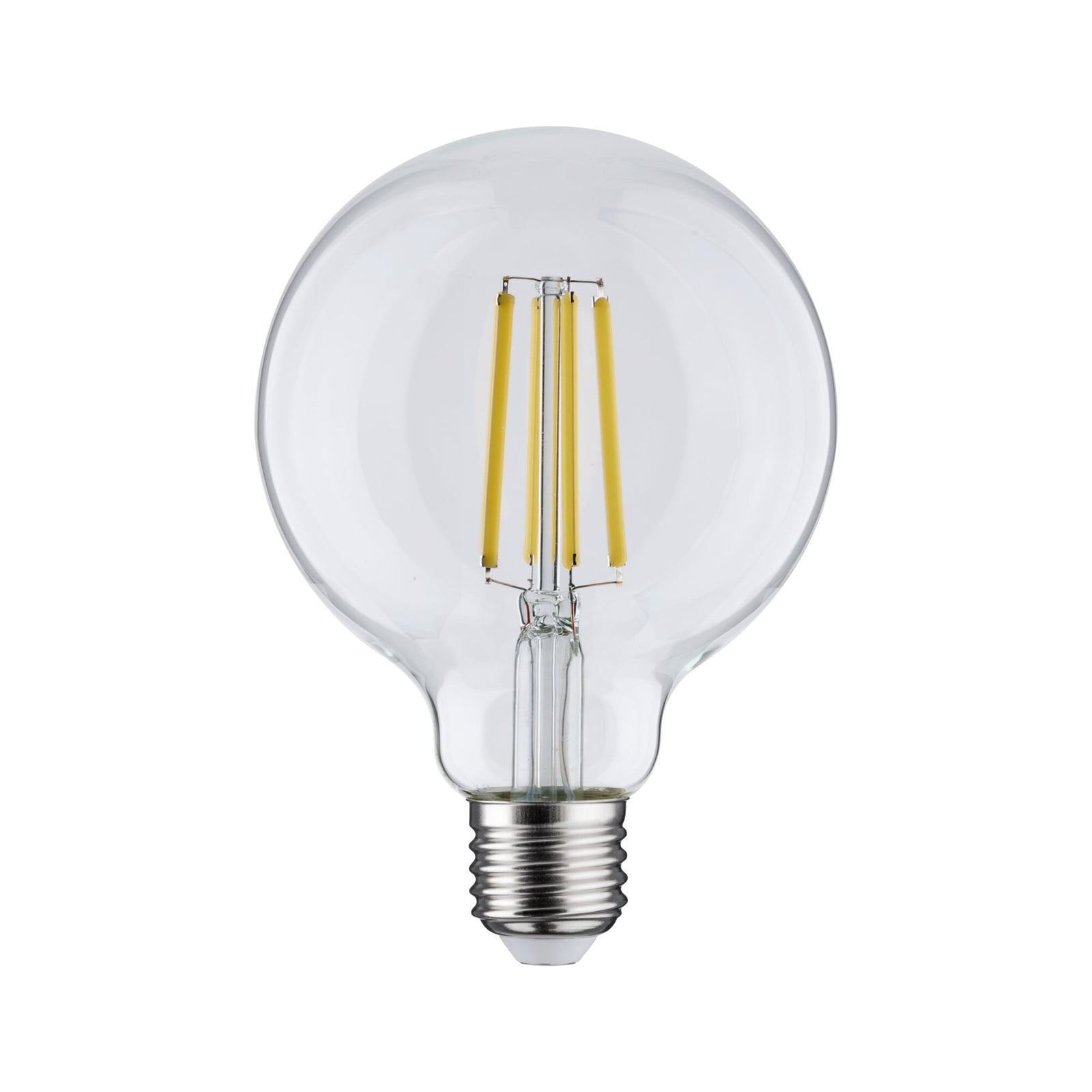 LED globepære Eco-Line E27 4W 840lm 4000K filament klar - Paulmann forfra