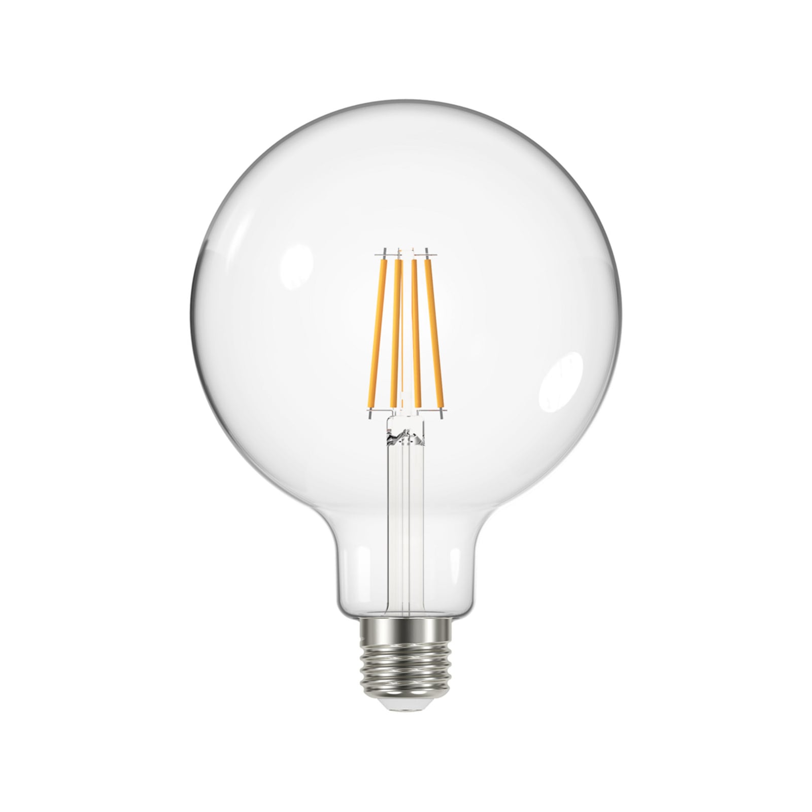 LED globepære G125 E27 3,8W 3000K 806lm klar 3-pakning Arcchio detalj