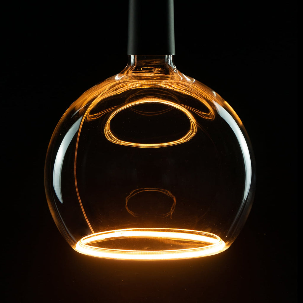 LED globepære G200 E27 5W klar dimbar 2200K - SEGULA bakside