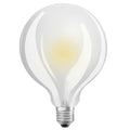 LED globepære G95 E27 11W 2700K varmhvit 1521 lm - OSRAM forfra