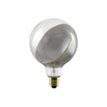 LED globepære Illusion G95 E27 5W 2200K røyk/klar dimbar forfra