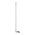 LED gulvlampe Amalfi XL dimbar svart 180 cm fra HighLight forfra med metall og akryl design