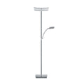 LED gulvlampe Andy 3-lys matt nikkel CCT dimbar 185 cm forfra