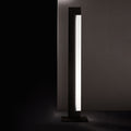LED gulvlampe Ara dim-to-warm antrasitt aluminium 178 cm forfra