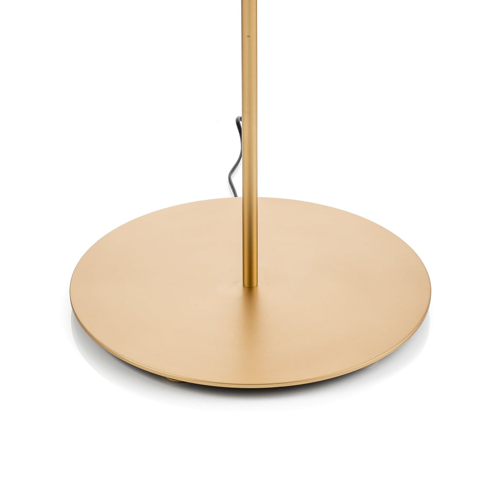 LED gulvlampe Asteria Floor dimbar rubinrød montert i rom