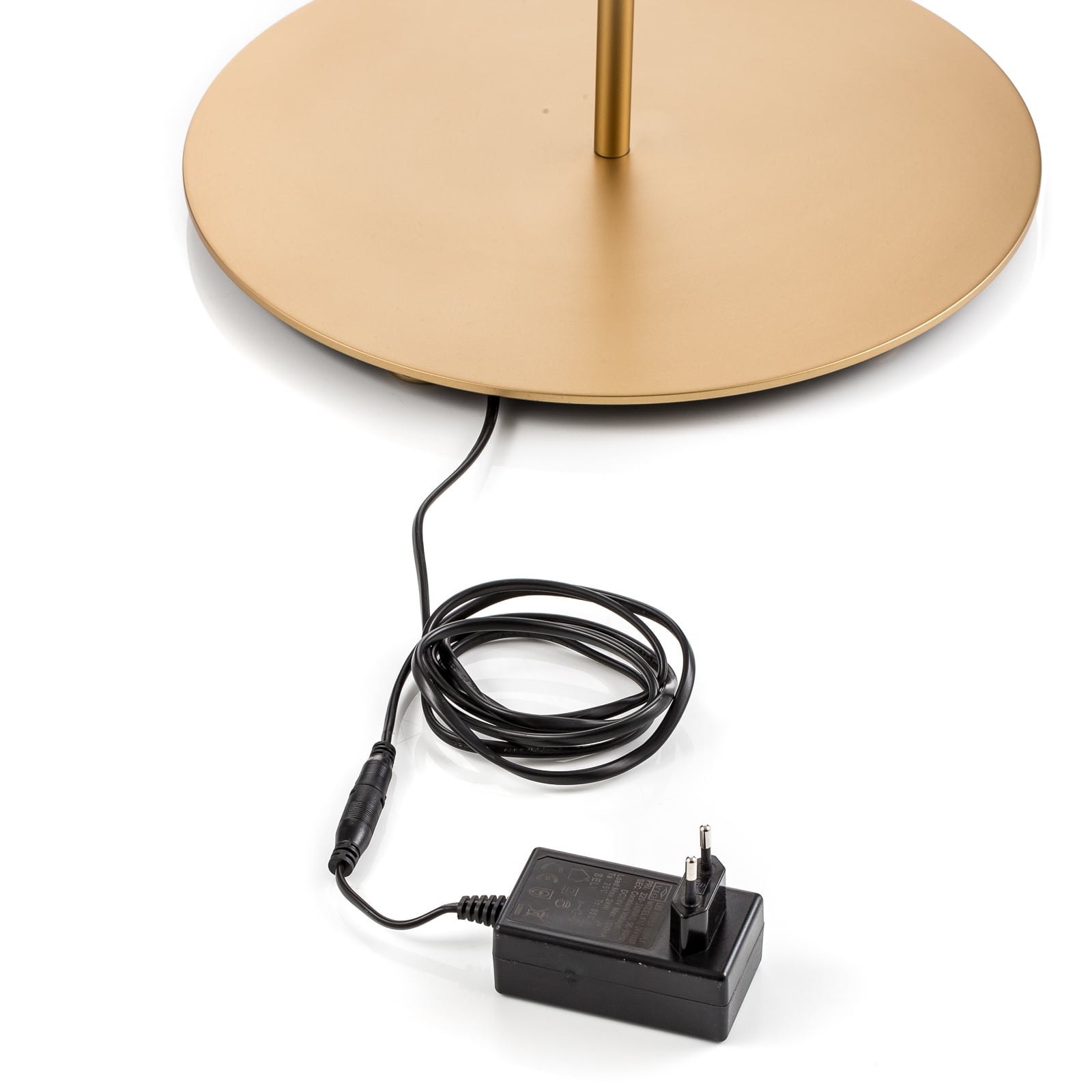 LED gulvlampe Asteria floor dimbar svart Ø43 cm helhetsbilde