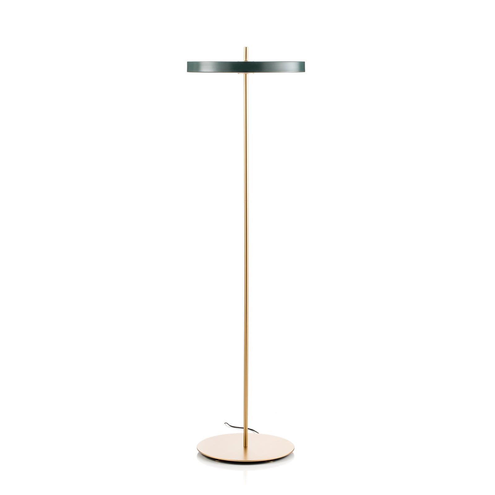 LED gulvlampe Asteria Floor skoggrønn dimbar detalj av skjerm
