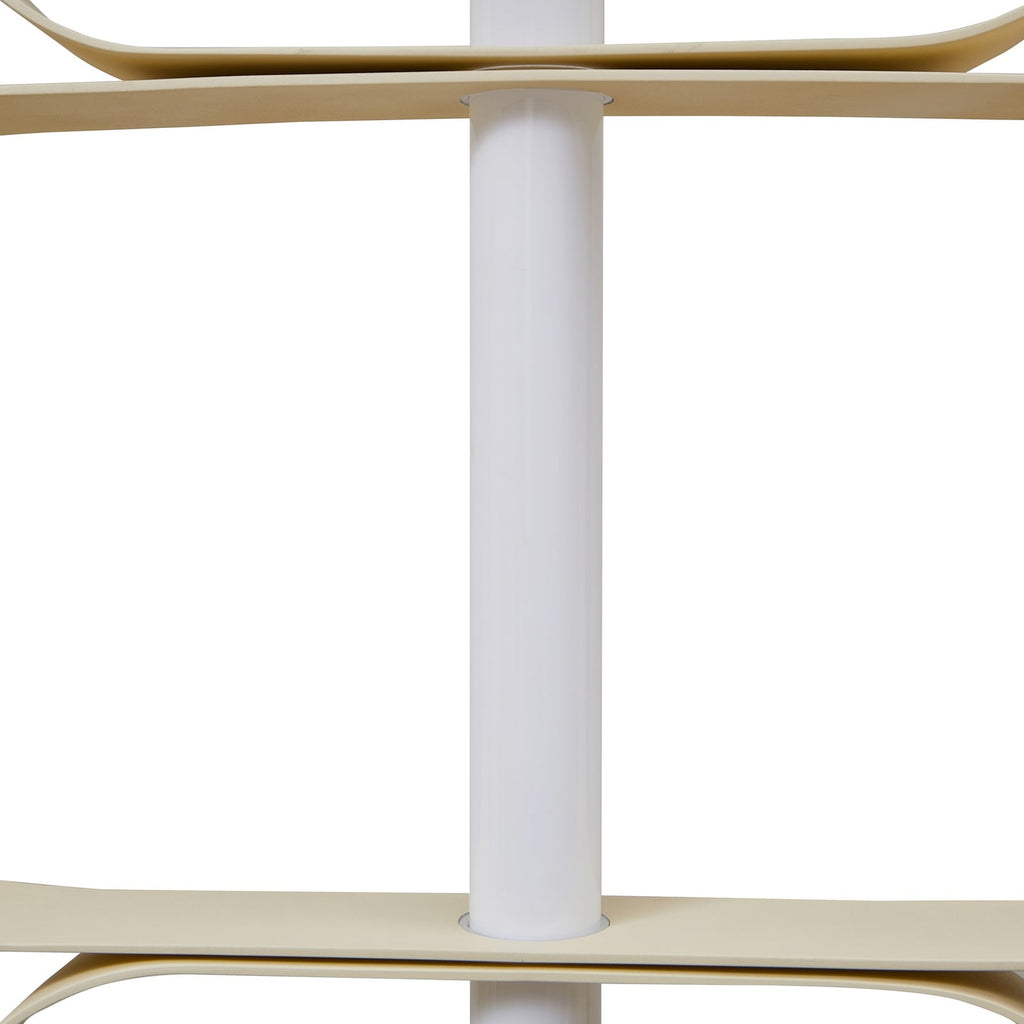 LED gulvlampe Audrina dimbar beige metall 180 cm 9W - Lucande