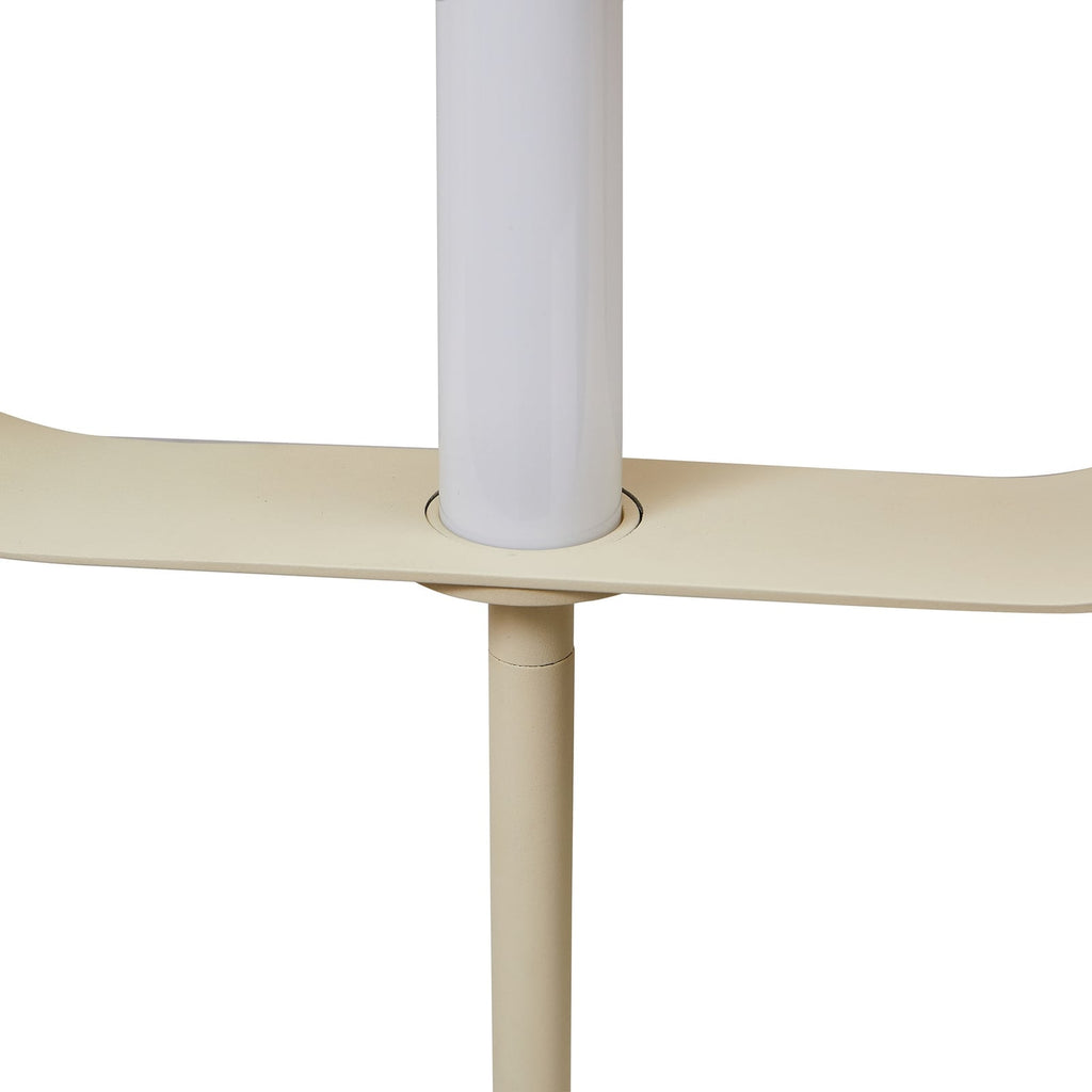 LED gulvlampe Audrina dimbar beige metall 180 cm 9W - Lucande
