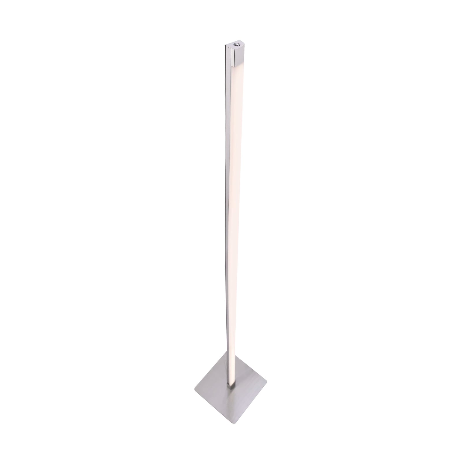 LED gulvlampe Bella dimbar med berøringsdimmer stål 150 cm nærbilde av lampefot