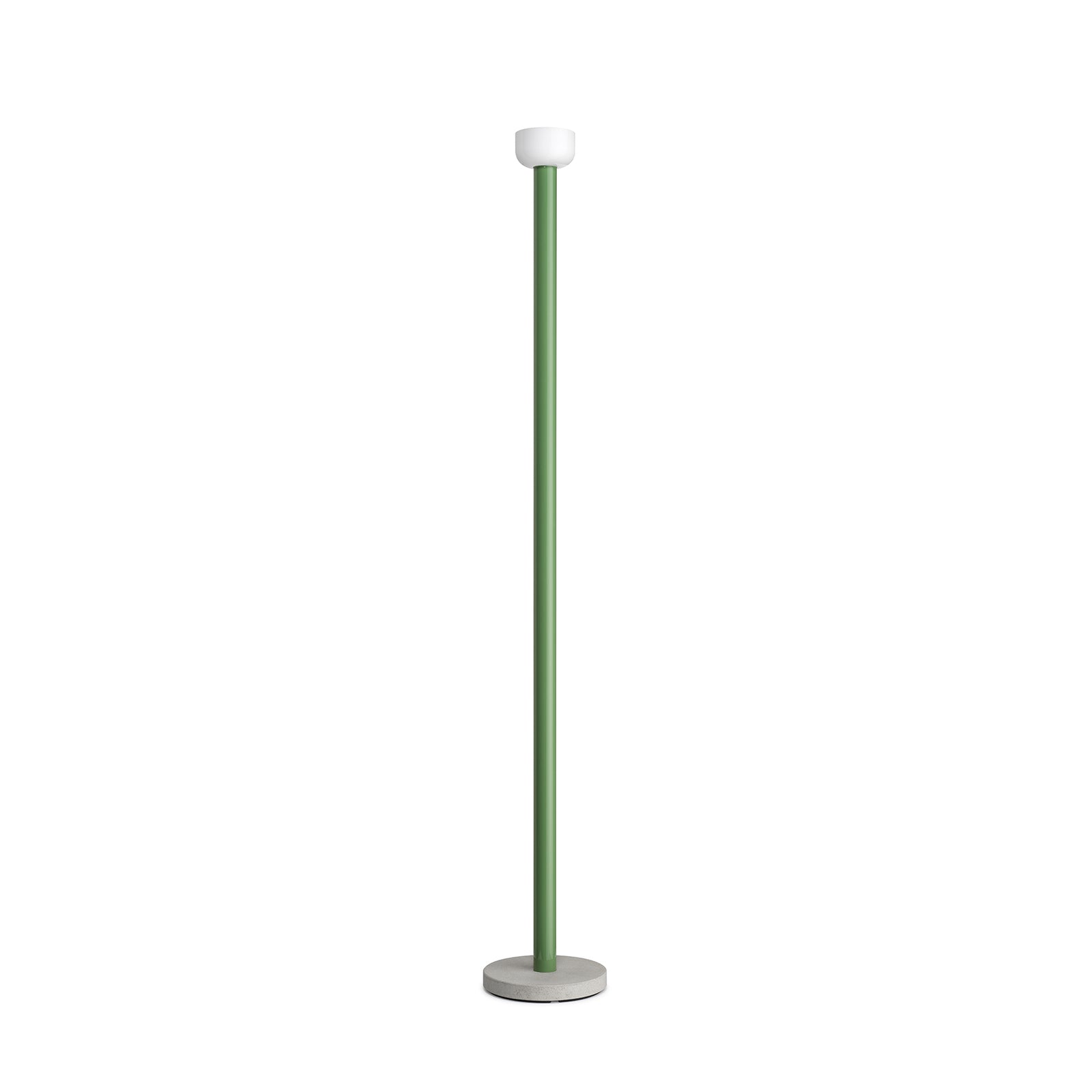 Detaljbilde av LED gulvlampe Bellhop dimbar grønn