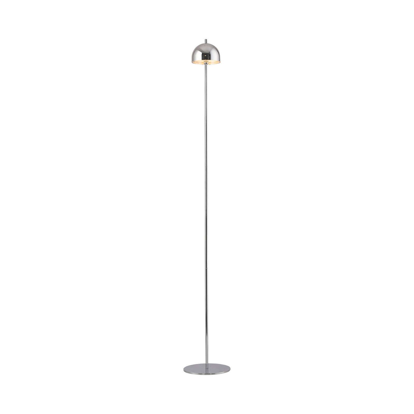 LED gulvlampe Bellies bakside med USB-ladekabel