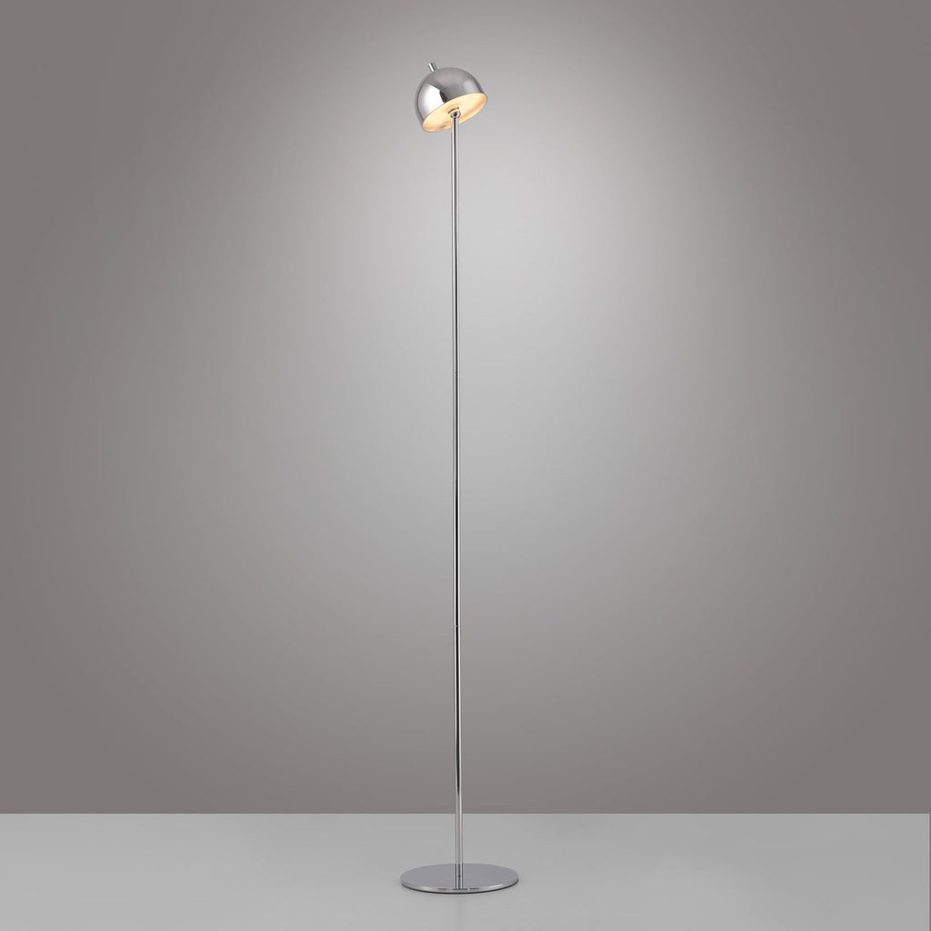 Nærbilde av magnetisk lampeskjerm på Bellies gulvlampe