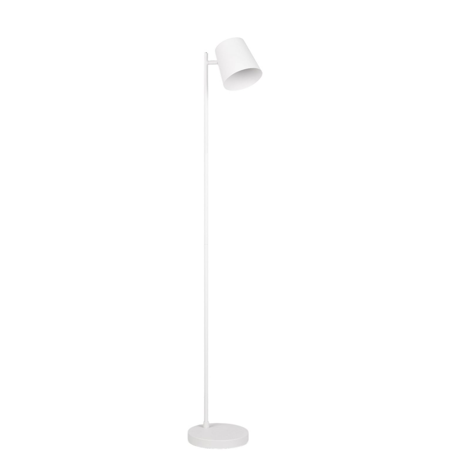 LED gulvlampe Blake oppladbar dimbar hvit matt bakside