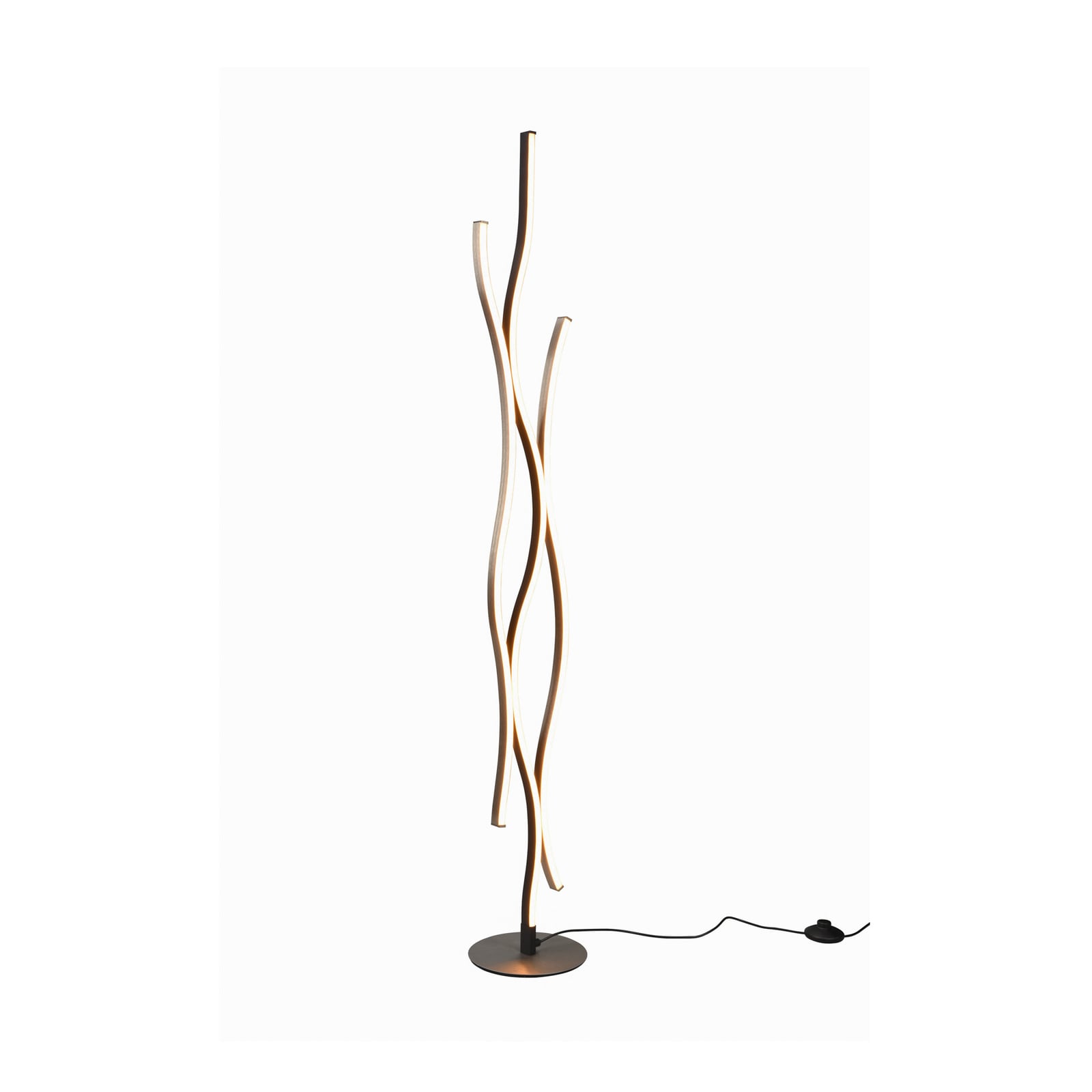 LED gulvlampe Blaze dimbar CCT aluminium 138 cm forfra