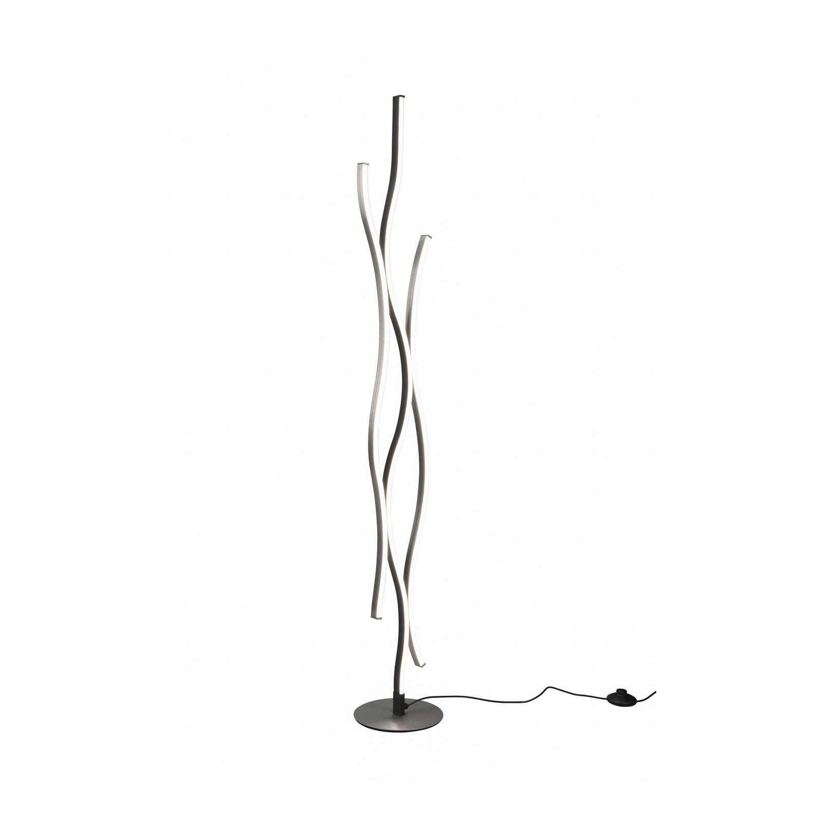 LED gulvlampe Blaze dimbar CCT aluminium 138 cm detalj