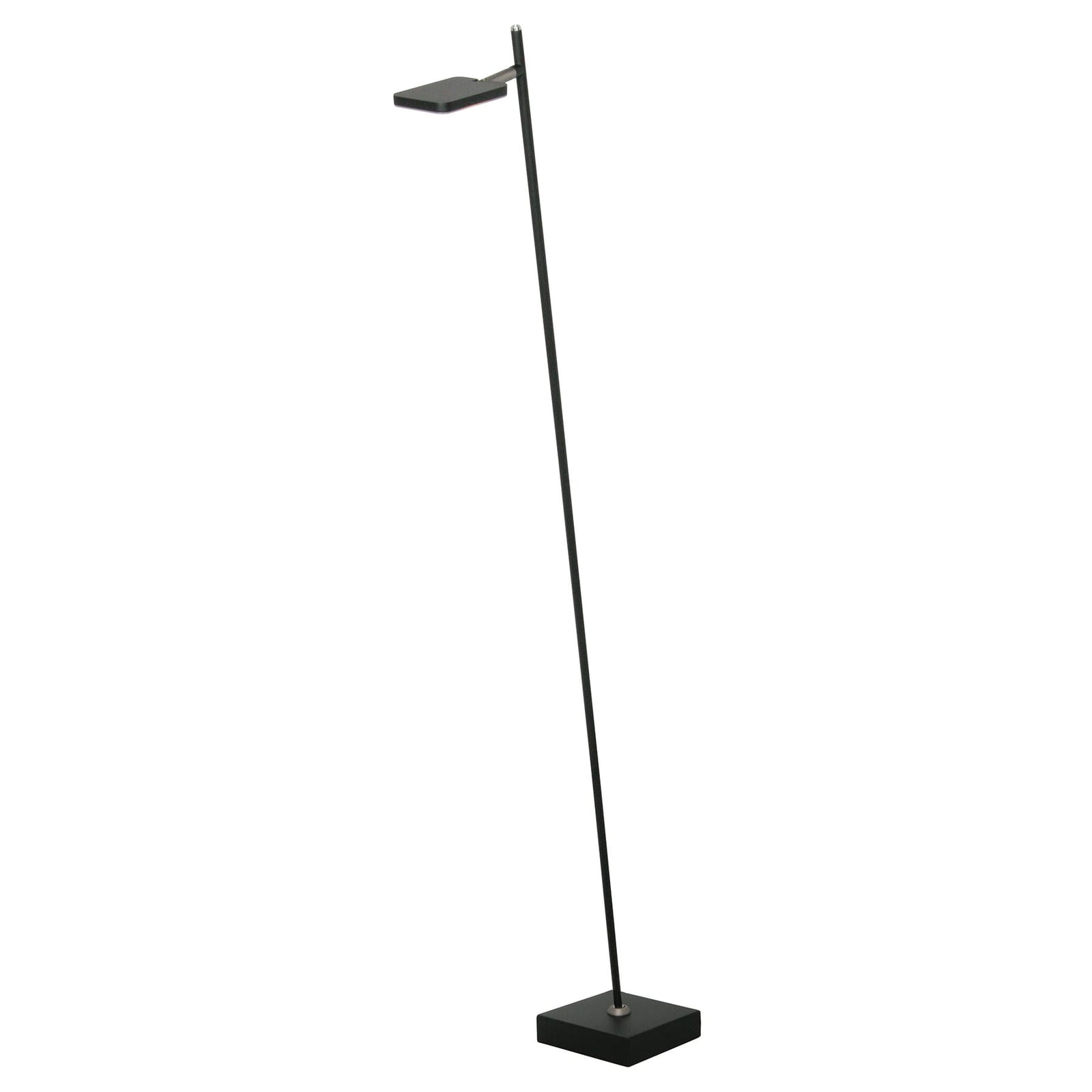 LED gulvlampe Block dimbar svingbar svart 129 cm for fleksibel belysning