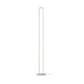 LED gulvlampe Box dreibar dimbar eloksert aluminium H120 cm forfra