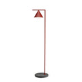 LED gulvlampe Captain Flint 4000K rød/svart for utebruk med dimmer