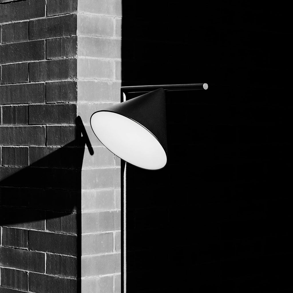 LED gulvlampe Captain Flint detalj av justerbart lampehode
