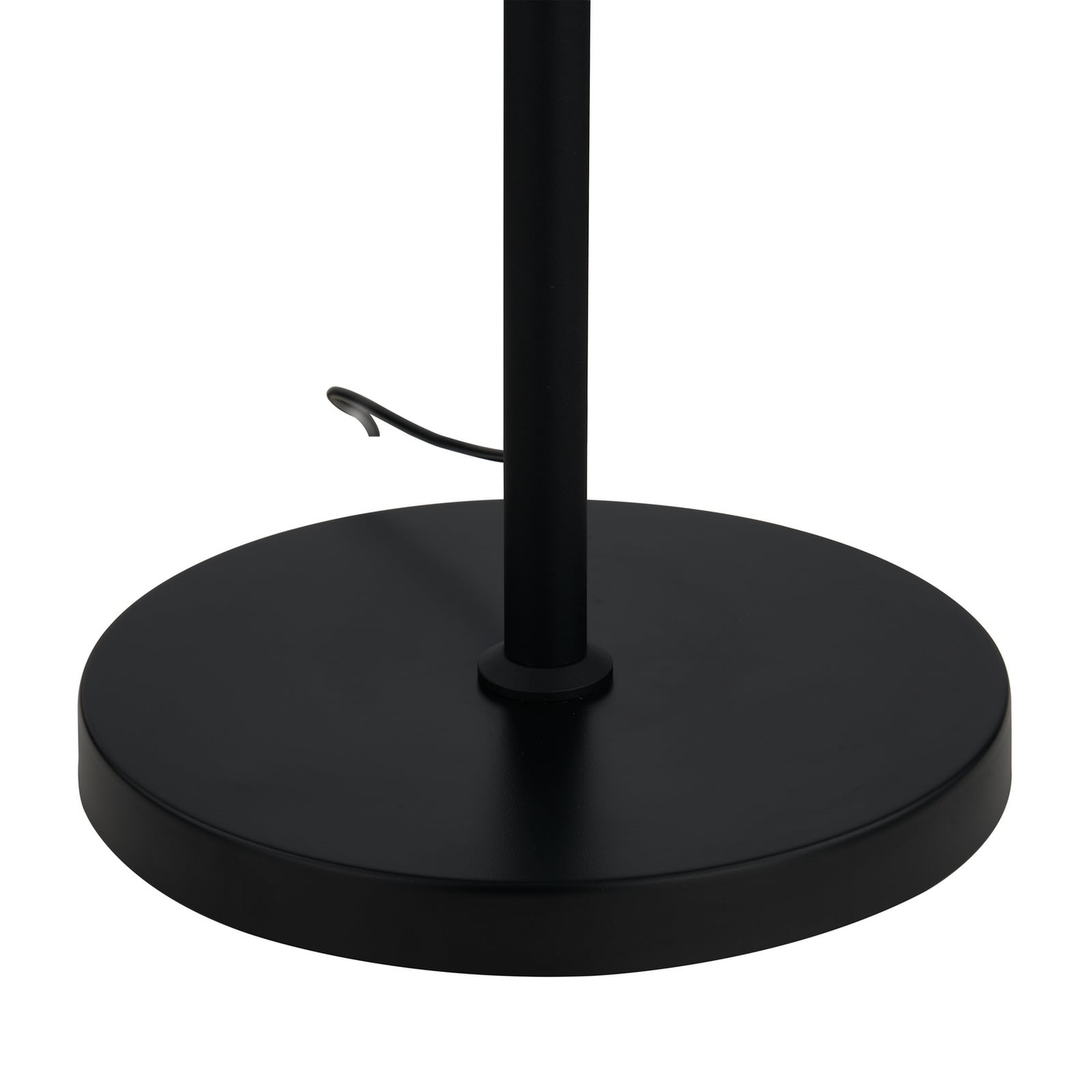 LED gulvlampe Cilian RGBW CCT dimbar Zigbee svart montert i rom