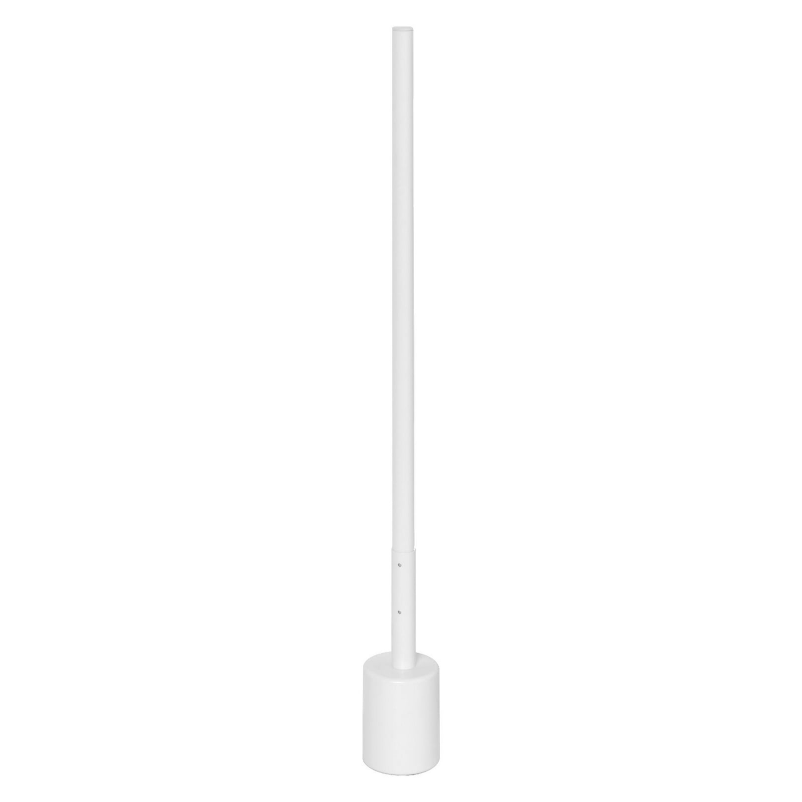 LED gulvlampe CORNER SLIM WiFi RGB CCT dimbar hvit 80 cm forfra