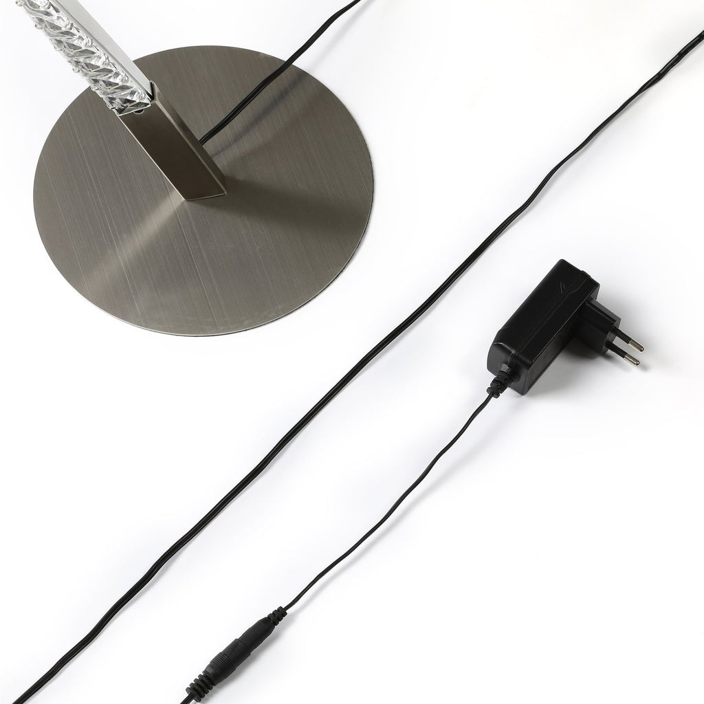 LED gulvlampe Criostal RGBW dimbar med fjernkontroll lysfargevalg