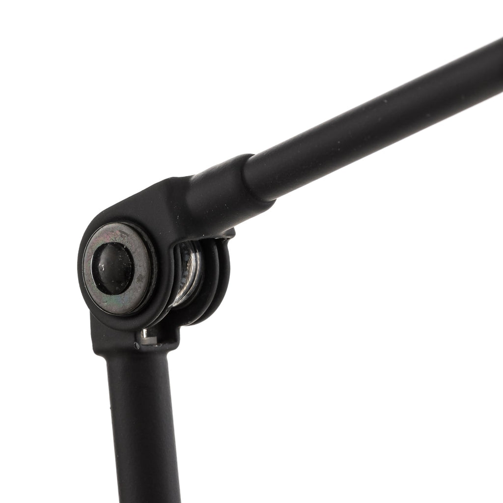LED gulvlampe Daphine dimbar svart stål 136 cm 3000K - Lumina