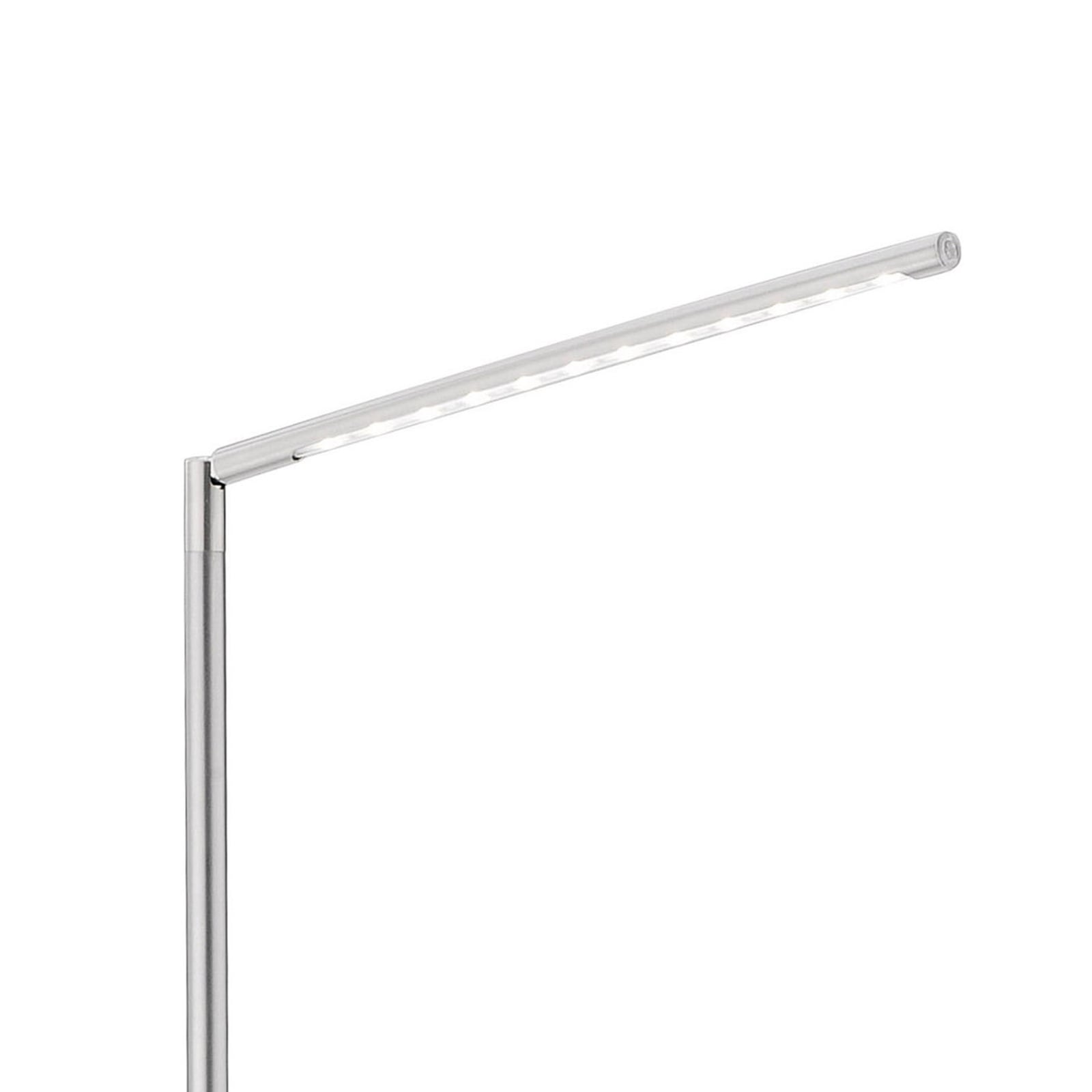LED gulvlampe Dawda med dreibar lampehode