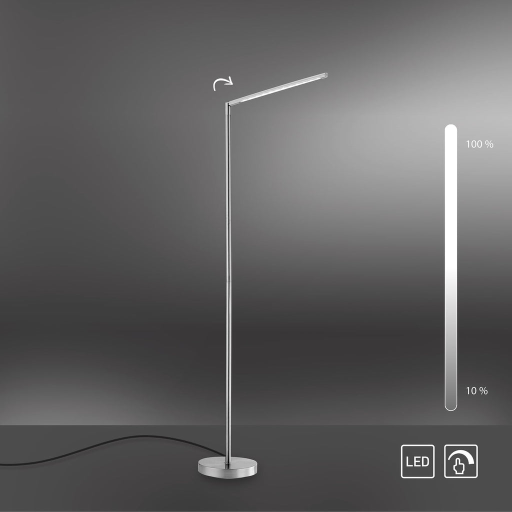 LED gulvlampe Dawda med kabel og Euro-stikk