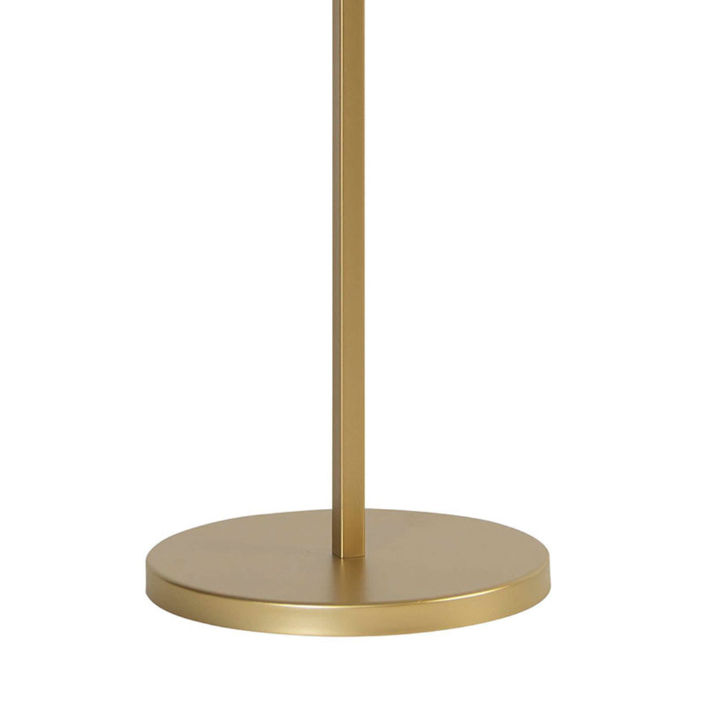 LED gulvlampe Dome 3-lys hvit/gull 180 cm 24W fra Marchetti sett fra siden