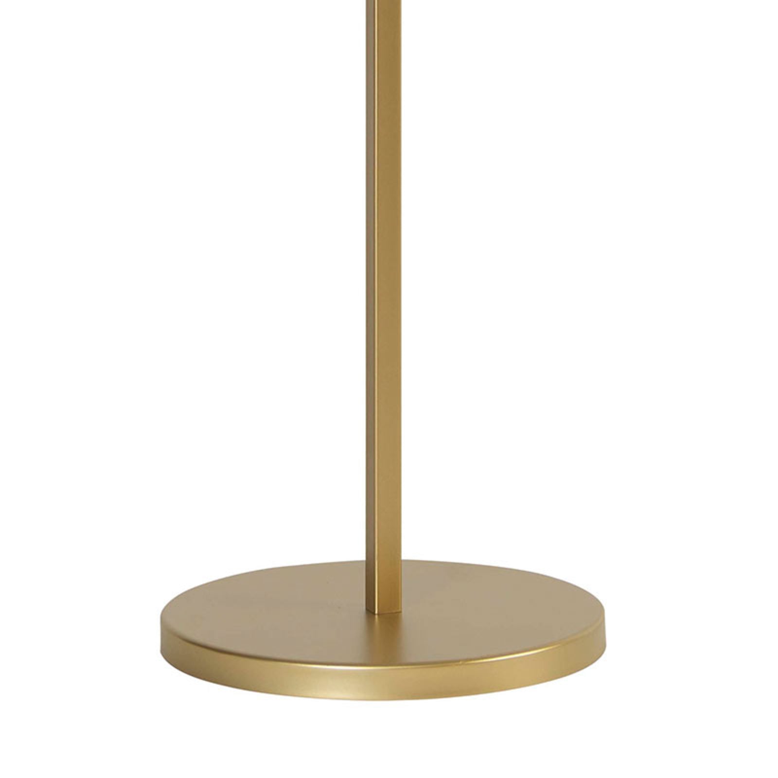 LED gulvlampe Dome 3-lys hvit/gull 180 cm 24W fra Marchetti sett fra siden