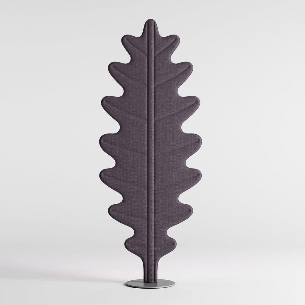 LED gulvlampe Eden Oak dimbar grå tekstil forfra