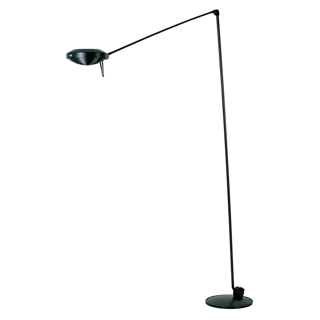 LED gulvlampe Elle justerbar 200 cm dimbar svart 45W bakside