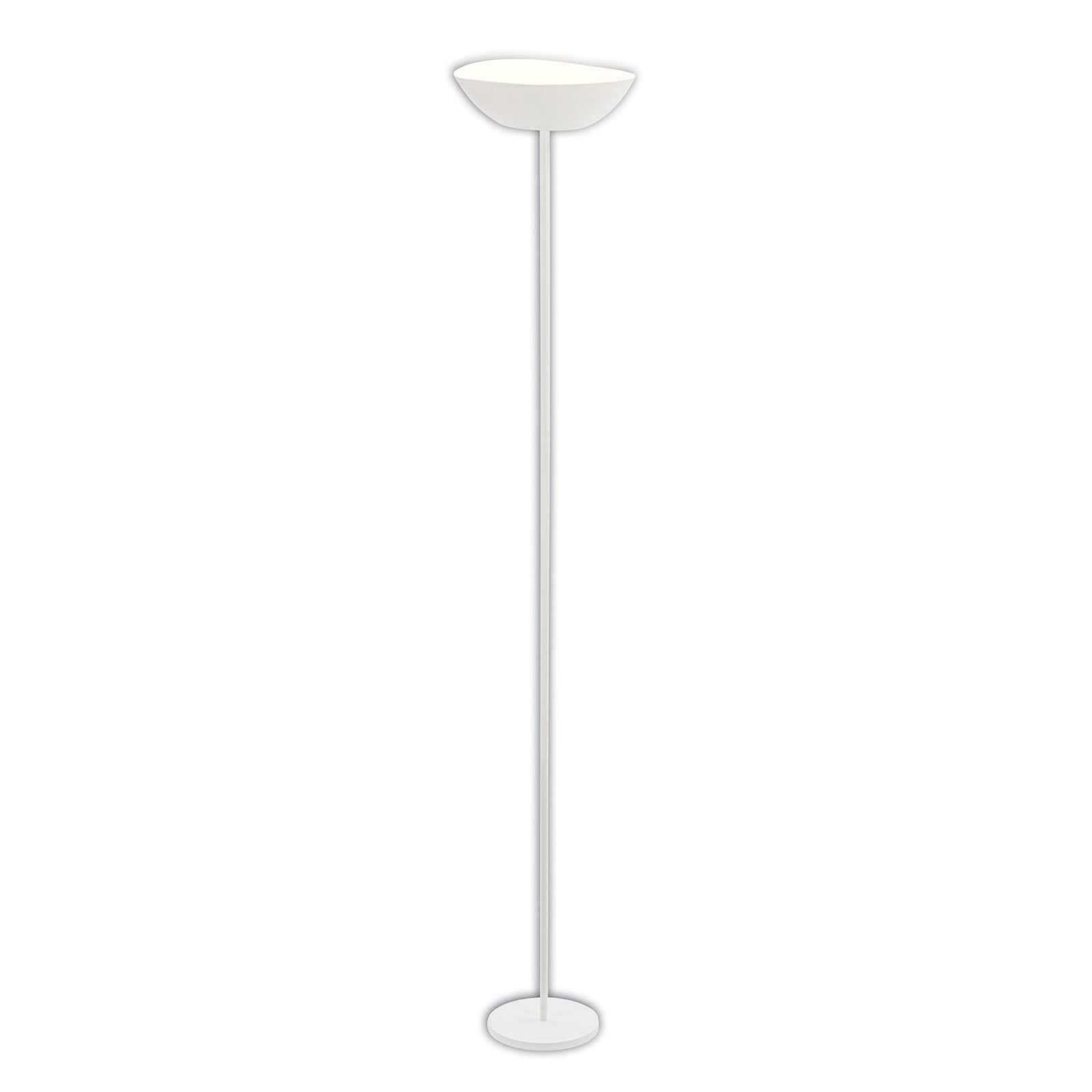 LED gulvlampe Estate oppladbar hvit berøringsdimmer 170 cm forfra