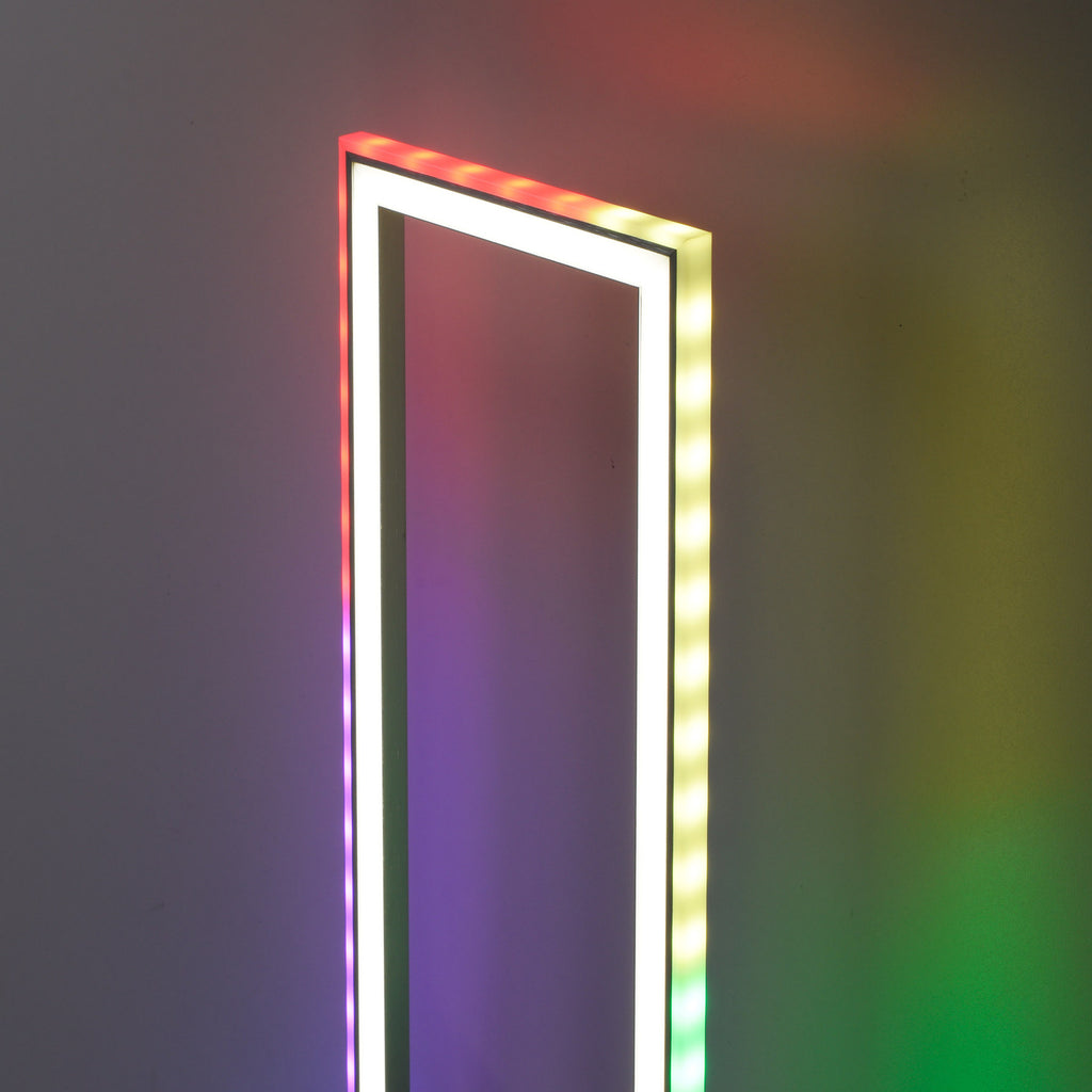 LED gulvlampe Felix60 dimbar CCT RGB fjernkontroll 120 cm detalj