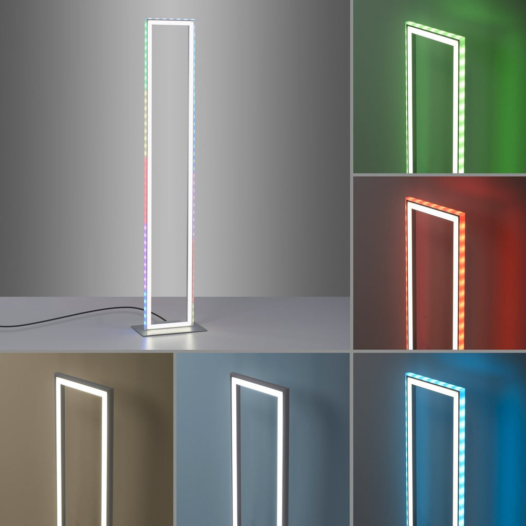 LED gulvlampe Felix60 dimbar CCT RGB fjernkontroll 120 cm nærbilde