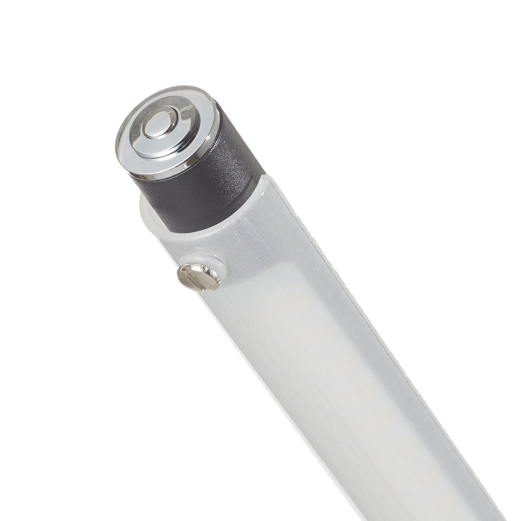 LED gulvlampe Filigran dimbar svart matt metall fot med 18 cm diameter